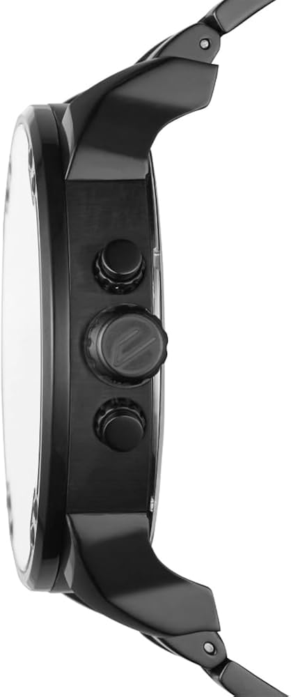 Diesel Mr. Daddy 2.0 Stainless Steel Chronograph Men's Watch, Color: Black Iridescent (Model: DZ7395)