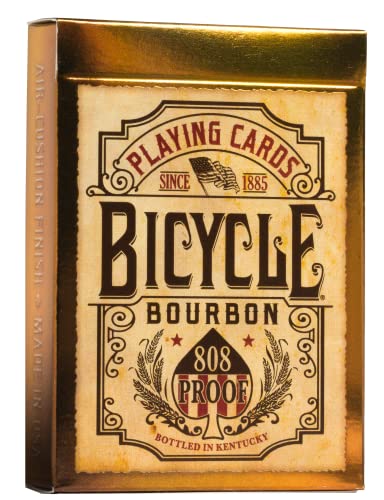 Bicycle Cocktail Playing Cards, Includes 52 Cocktail Recipes Featuring Old Fashioned, Margarita, Moscow Mule, Daiquiri, and Mojito Cocktail Recipes, 1 Deck