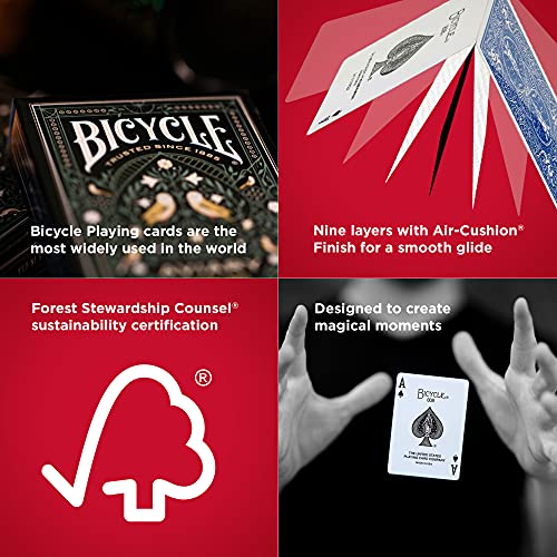 Bicycle Sea King Playing Cards, Standard Index, Poker Cards, Premium Playing Cards, Unique Playing Cards, 1 Deck