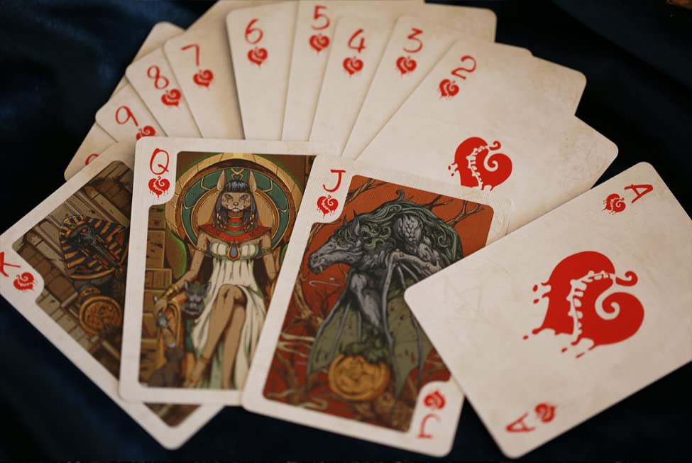 Cthulhu Poker Cards Collection Playing Cards Rare Limited Poker Cards Gift for Men or Women, Great for Cardistry,Card Games and Party (Playing Cards)