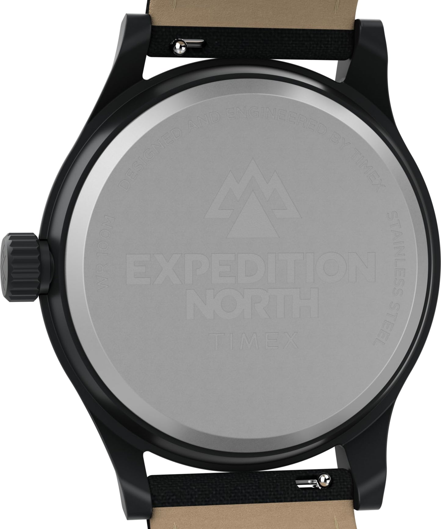 Timex Men's Expedition North Sierra 40mm Watch - Black Strap Green Dial Silver-Tone Case