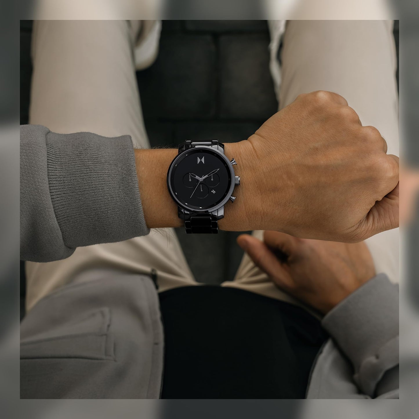 MVMT Chrono Men's Watch - Japanese Quartz Chronograph - Water Resistant 3 to 5 ATM/30 to 50 Meters