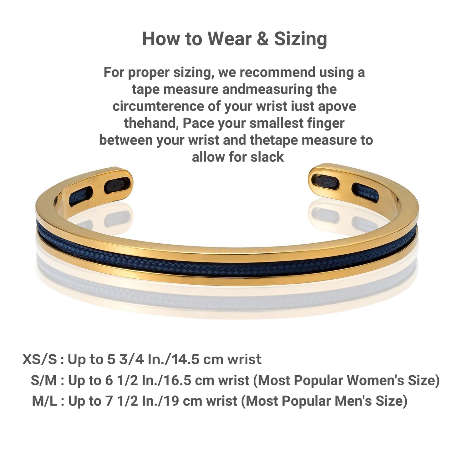 Handmade Minimalist Cuff Bracelet with Lucky Nautical Rope Inlaid Stainless Steel Cuff Unique and Stylish Bangle For Men And Women