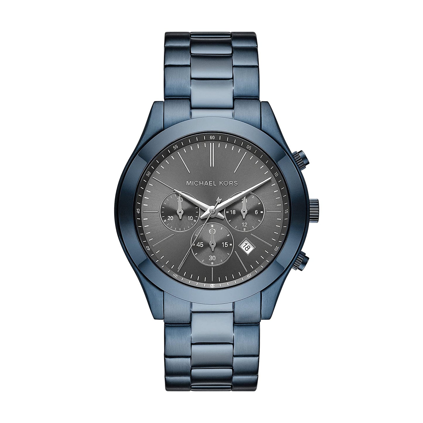 Michael Kors Oversized Slim Runway Men's Watch, Stainless Steel Watch for Men