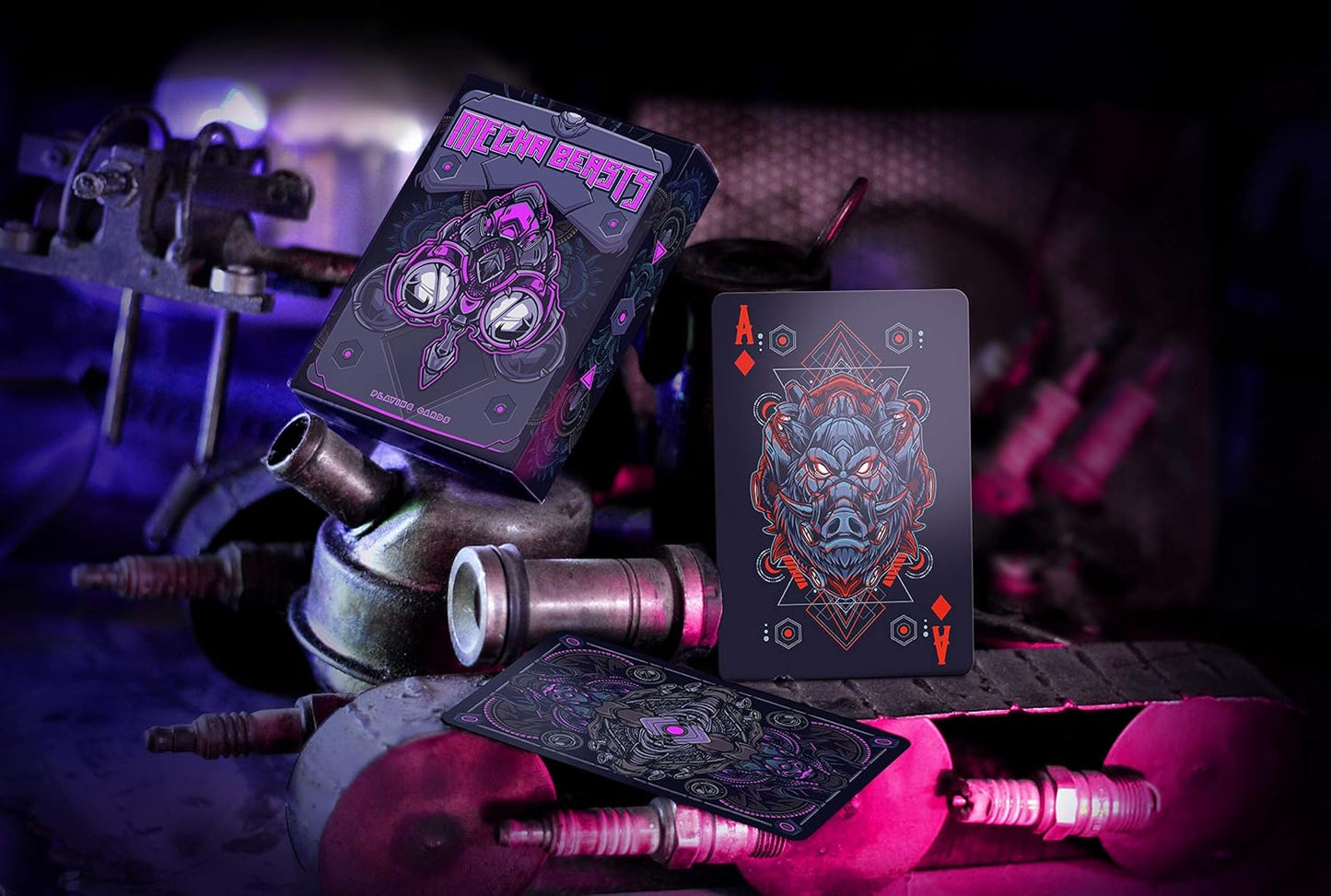 Mecha Beasts Playing Cards by Gent Supply