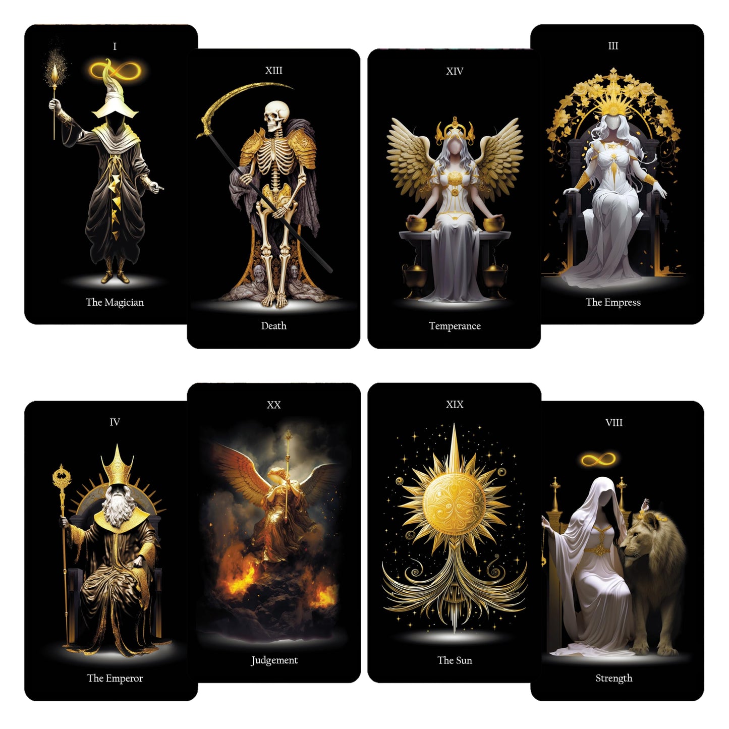 CRAFTERIAN Set of Lost Soul Tarot Cards with Dark Wooden Box, 78 Tarot Deck, Original Tarot Cards for Beginners and Experts with Guide Book.