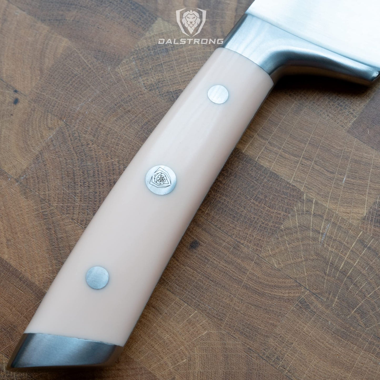 DALSTRONG Chef Knife - 8 inch Blade - Gladiator Series ELITE - Forged HC German Steel Chef's Knife - Razor Sharp Kitchen Knife - Professional Full Tang Knife - Black G10 Handle - Sheath -NSF Certified