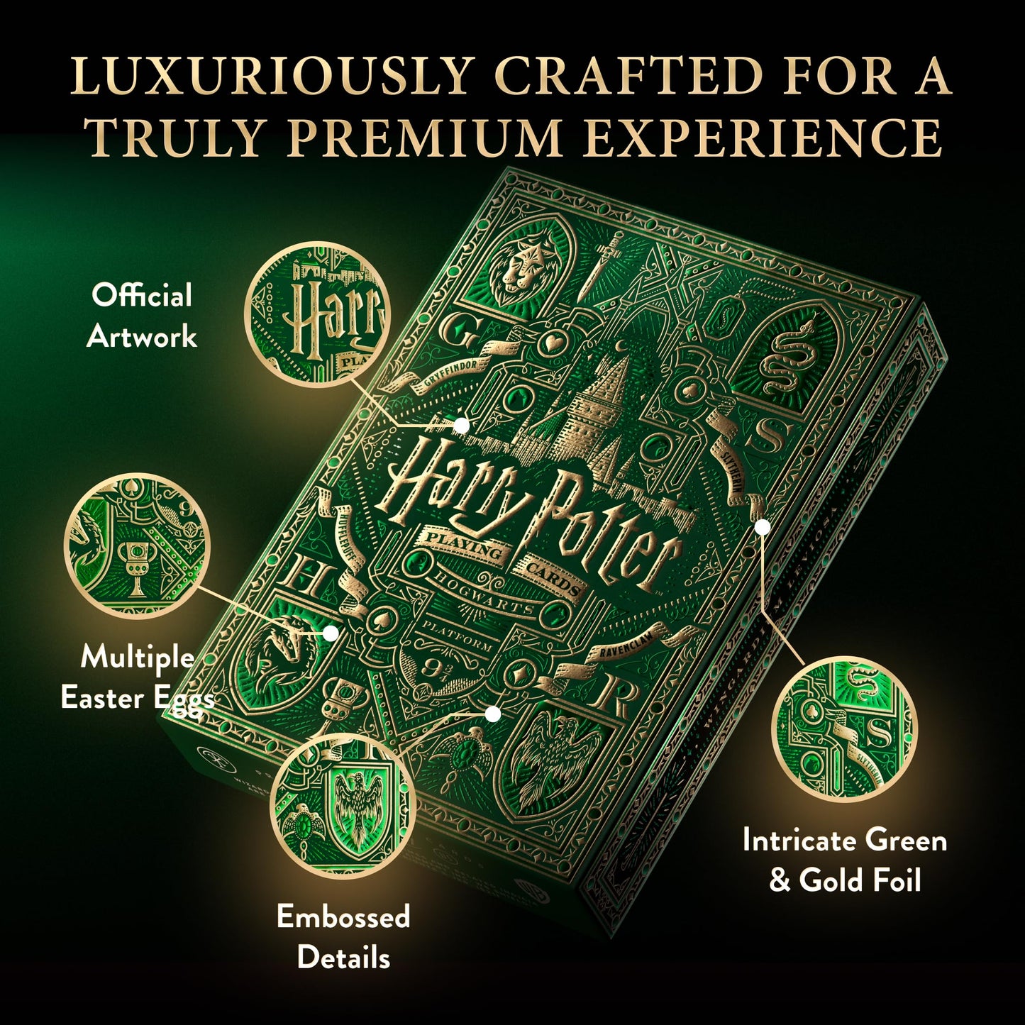 theory11 Harry Potter Playing Cards - Blue (Ravenclaw)