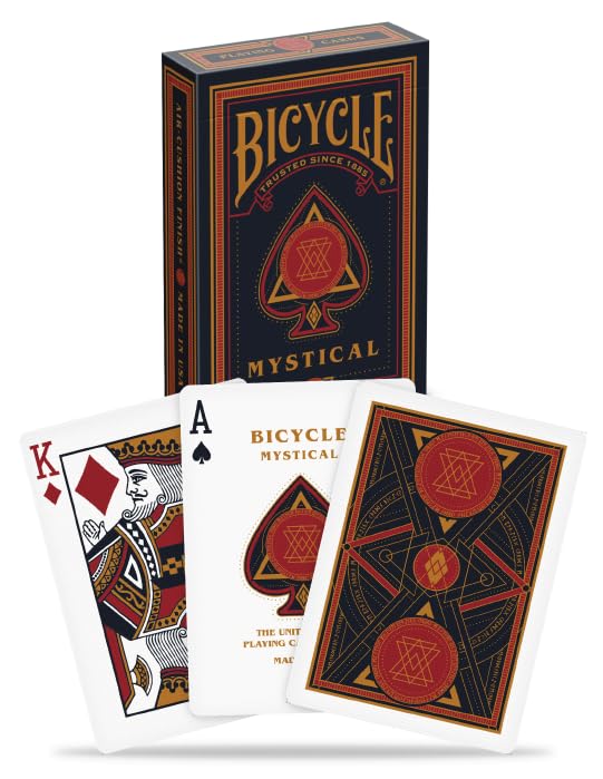 Bicycle Stargazer Nebula Playing Cards, Standard Index, Poker Cards, Space Playing Cards, Premium Playing Cards, Unique Playing Cards, 1 Deck, Black
