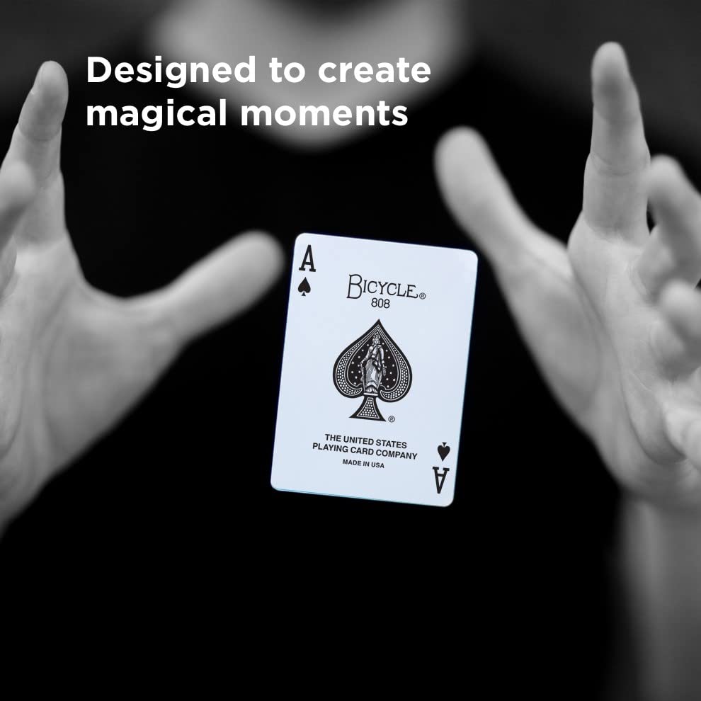 Bicycle Stargazer Nebula Playing Cards, Standard Index, Poker Cards, Space Playing Cards, Premium Playing Cards, Unique Playing Cards, 1 Deck, Black