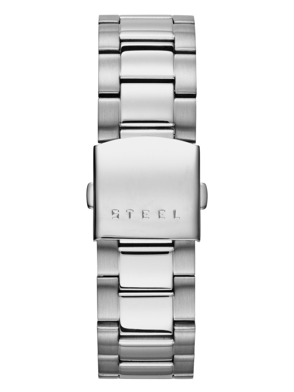 GUESS Men's Stainless Steel Gunmetal Chronograph Bracelet Watch