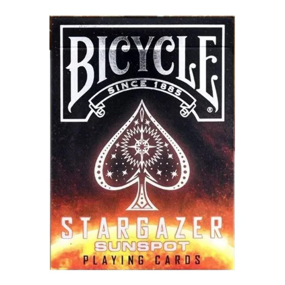 Bicycle Stargazer Nebula Playing Cards, Standard Index, Poker Cards, Space Playing Cards, Premium Playing Cards, Unique Playing Cards, 1 Deck, Black