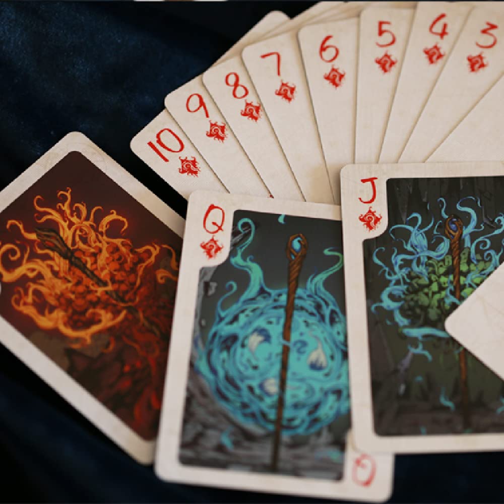 Cthulhu Poker Cards Collection Playing Cards Rare Limited Poker Cards Gift for Men or Women, Great for Cardistry,Card Games and Party (Playing Cards)