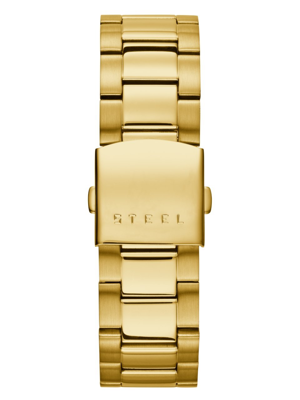 GUESS Men's Stainless Steel Gunmetal Chronograph Bracelet Watch