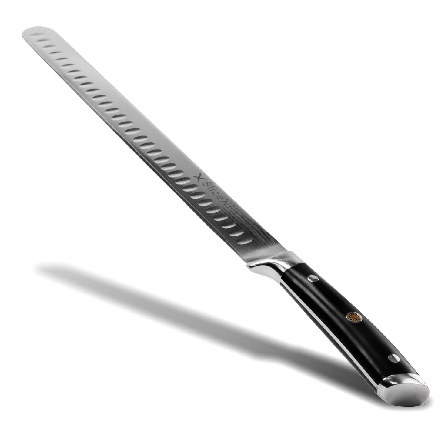 Classic Brisket Slicing Knife Set - German Steel Razor Sharp 12" Carving Knife for Meat - Premium Meat Carving Knife Full Tang - Slicing Knife for Meat