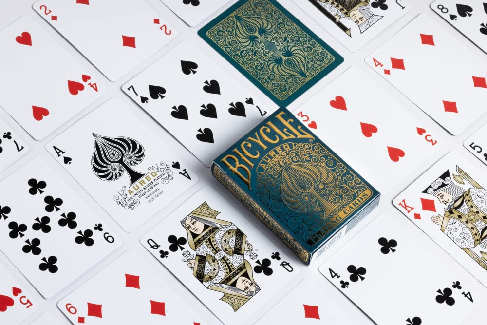 Bicycle Sea King Playing Cards, Standard Index, Poker Cards, Premium Playing Cards, Unique Playing Cards, 1 Deck