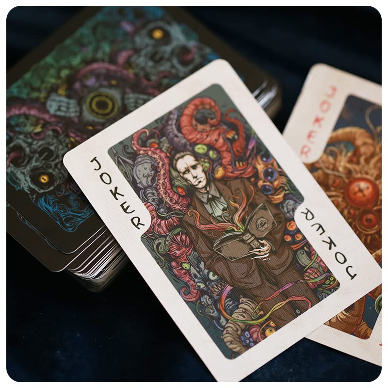 Cthulhu Poker Cards Collection Playing Cards Rare Limited Poker Cards Gift for Men or Women, Great for Cardistry,Card Games and Party (Playing Cards)