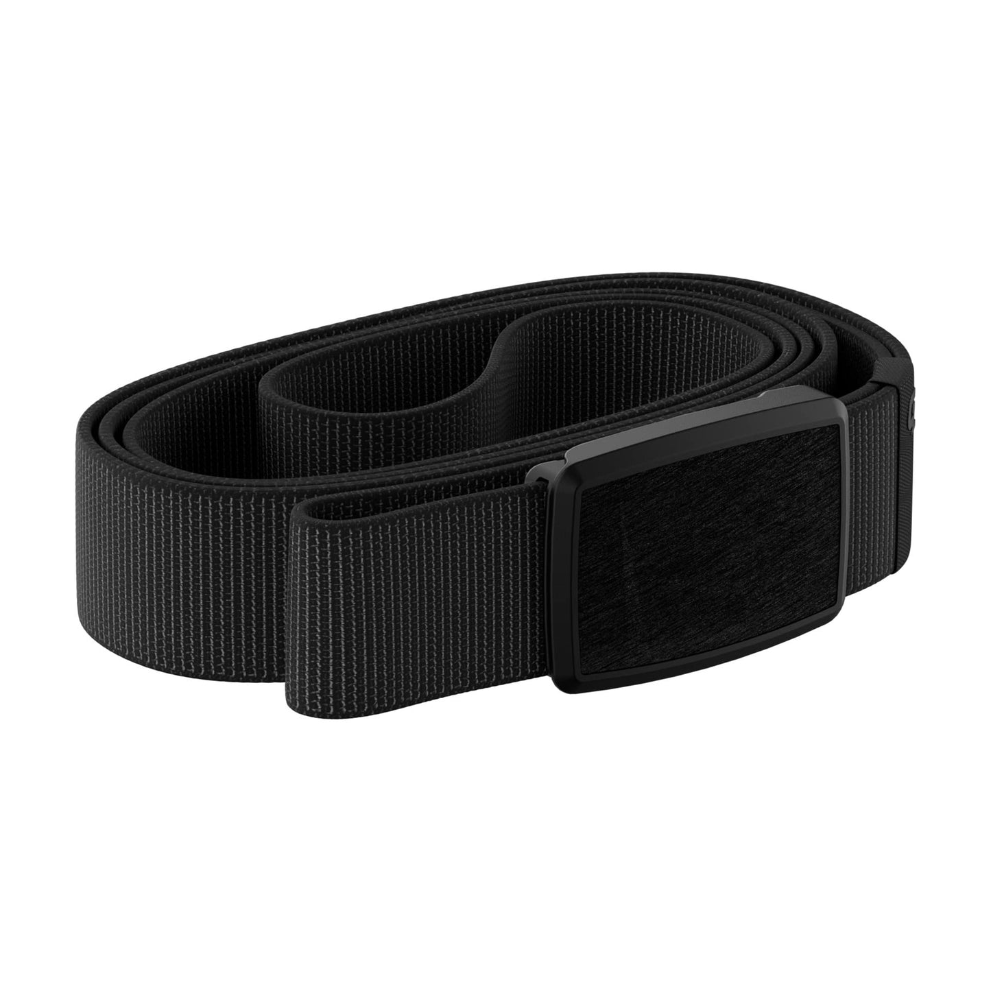 Groove Life Groove Belt Low Profile - Men's Stretch Nylon Belt with Magnetic Aluminum Buckle, Lifetime Coverage