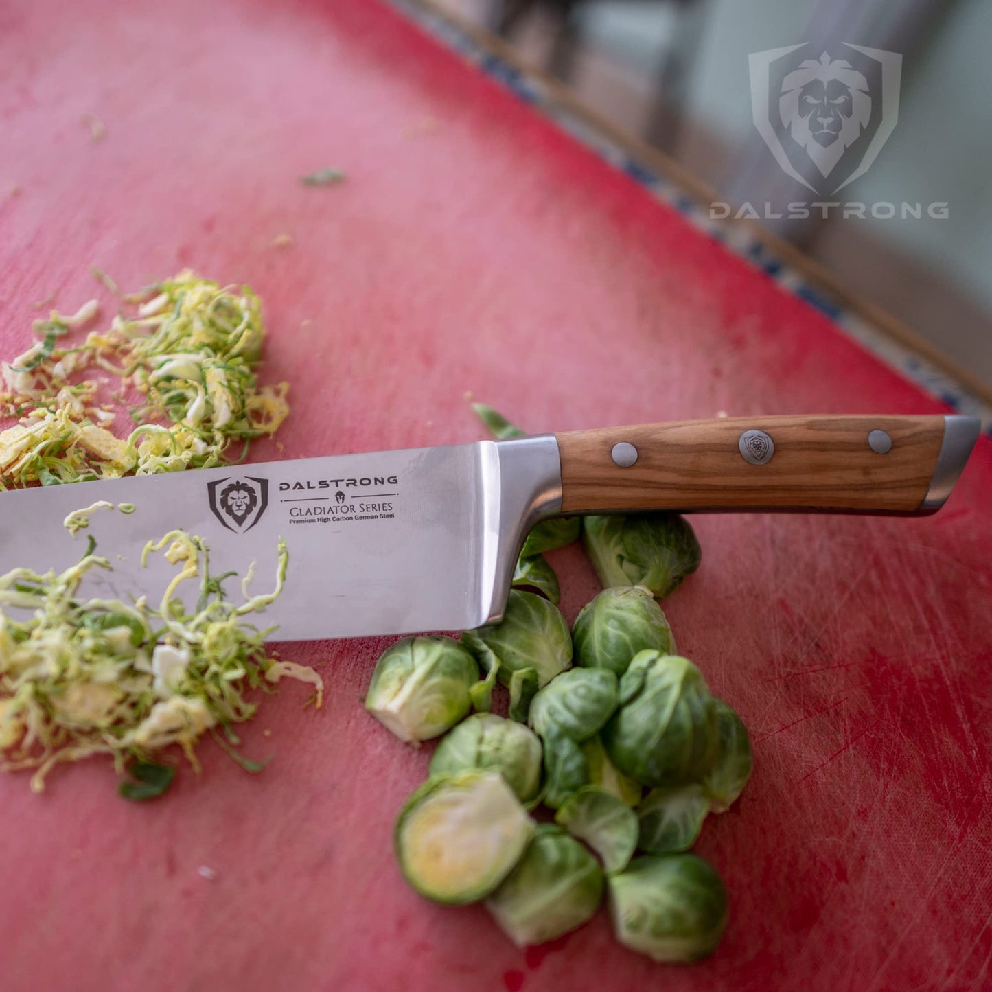 DALSTRONG Chef Knife - 8 inch Blade - Gladiator Series ELITE - Forged HC German Steel Chef's Knife - Razor Sharp Kitchen Knife - Professional Full Tang Knife - Black G10 Handle - Sheath -NSF Certified