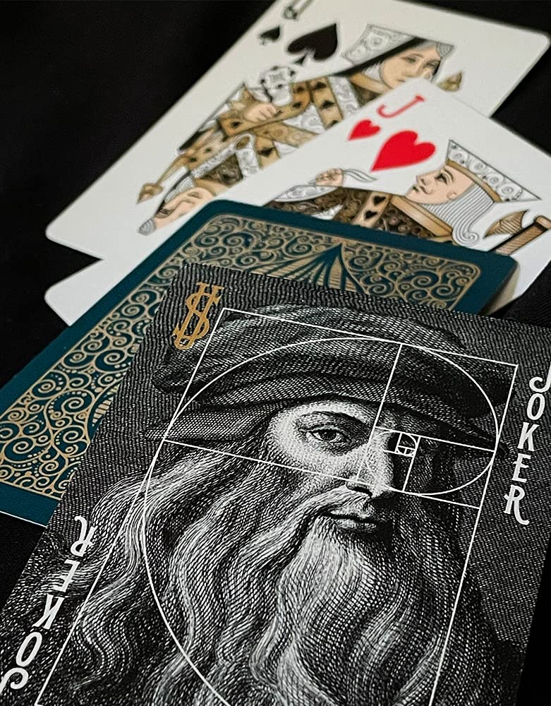 Bicycle Sea King Playing Cards, Standard Index, Poker Cards, Premium Playing Cards, Unique Playing Cards, 1 Deck