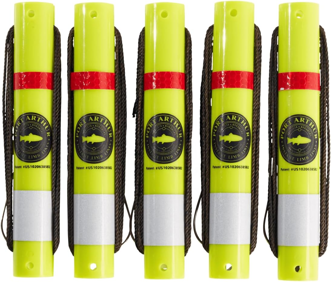 Survival Fishing Kit 5-Pack Auto Fishing Device - Lightweight, Compact, Easy to Use - Catfishing Outdoor Survival Camping Bushcraft Fishing