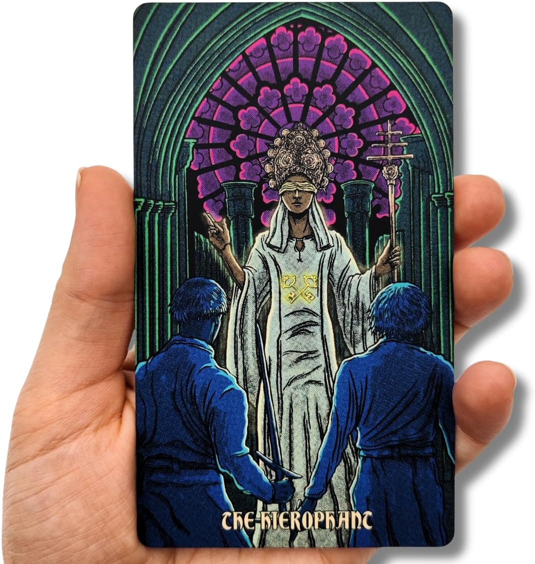 Dark Reflections Tarot Shadow Work Cards Deck, Unique Art Work with Guide Book for Beginners - A Minimalist Tarot Large Deck, Major and Minor Arcana Full Tarot Deck with 78 Cards