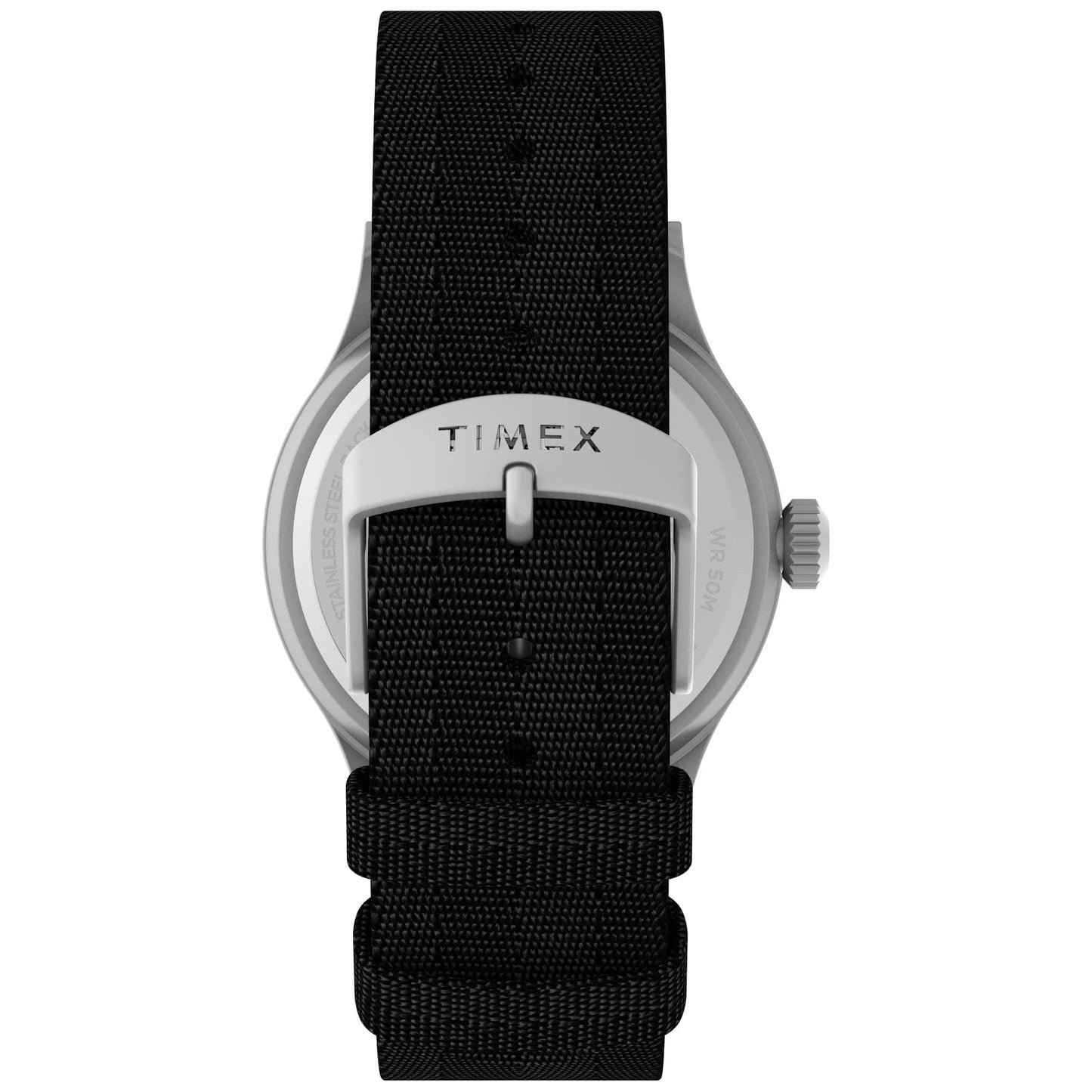 Timex Men's Expedition North Sierra 40mm Watch - Black Strap Green Dial Silver-Tone Case