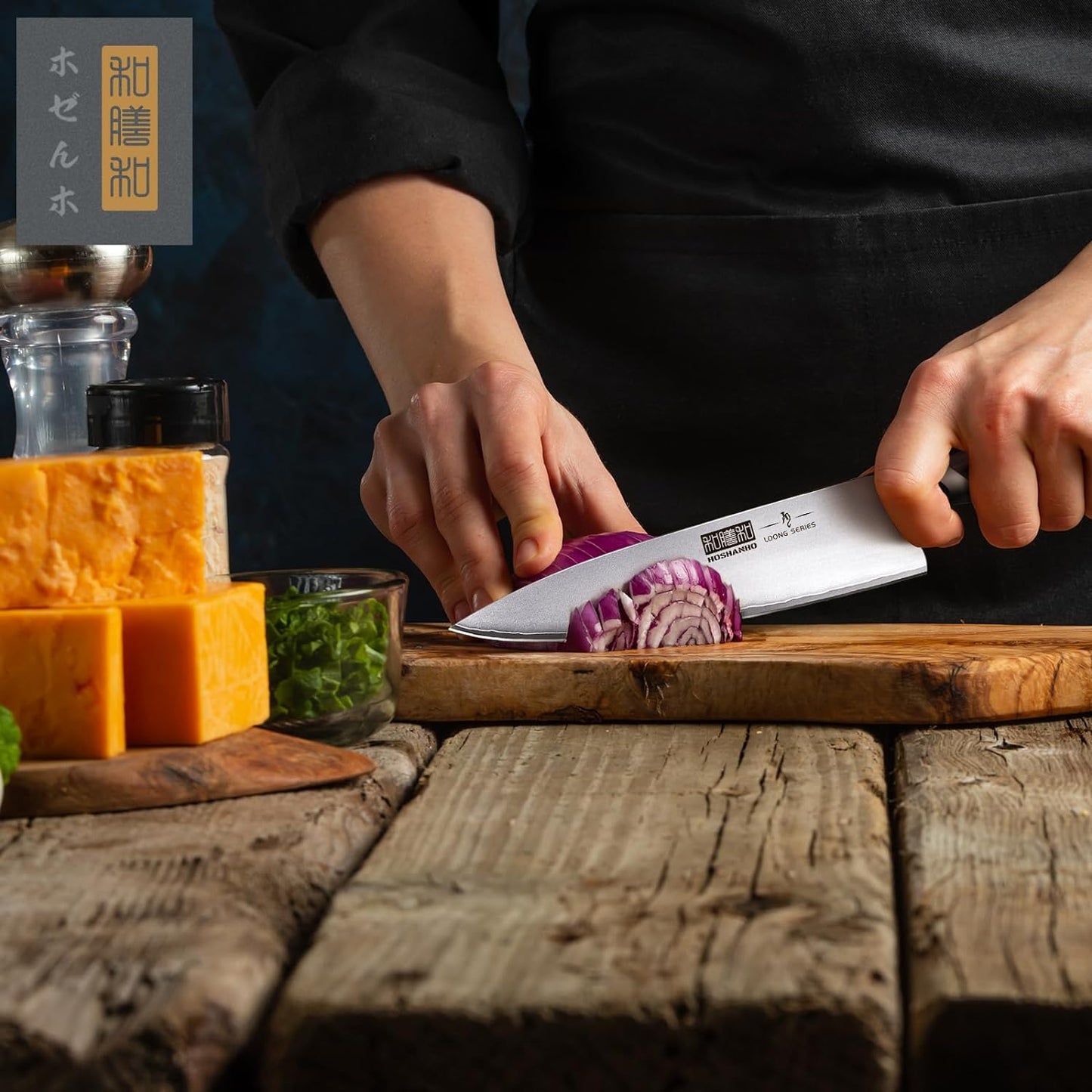 Damascu 7-inch Fillet Knife & 8-inch Chef Knife
