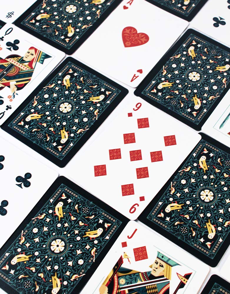 Bicycle Sea King Playing Cards, Standard Index, Poker Cards, Premium Playing Cards, Unique Playing Cards, 1 Deck