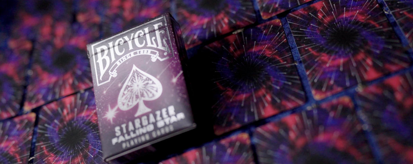 Bicycle Stargazer Nebula Playing Cards, Standard Index, Poker Cards, Space Playing Cards, Premium Playing Cards, Unique Playing Cards, 1 Deck, Black