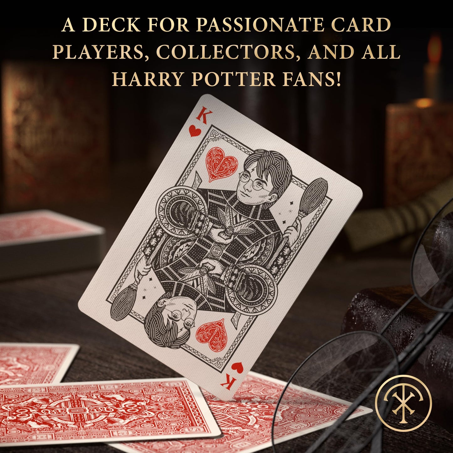 theory11 Harry Potter Playing Cards - Blue (Ravenclaw)