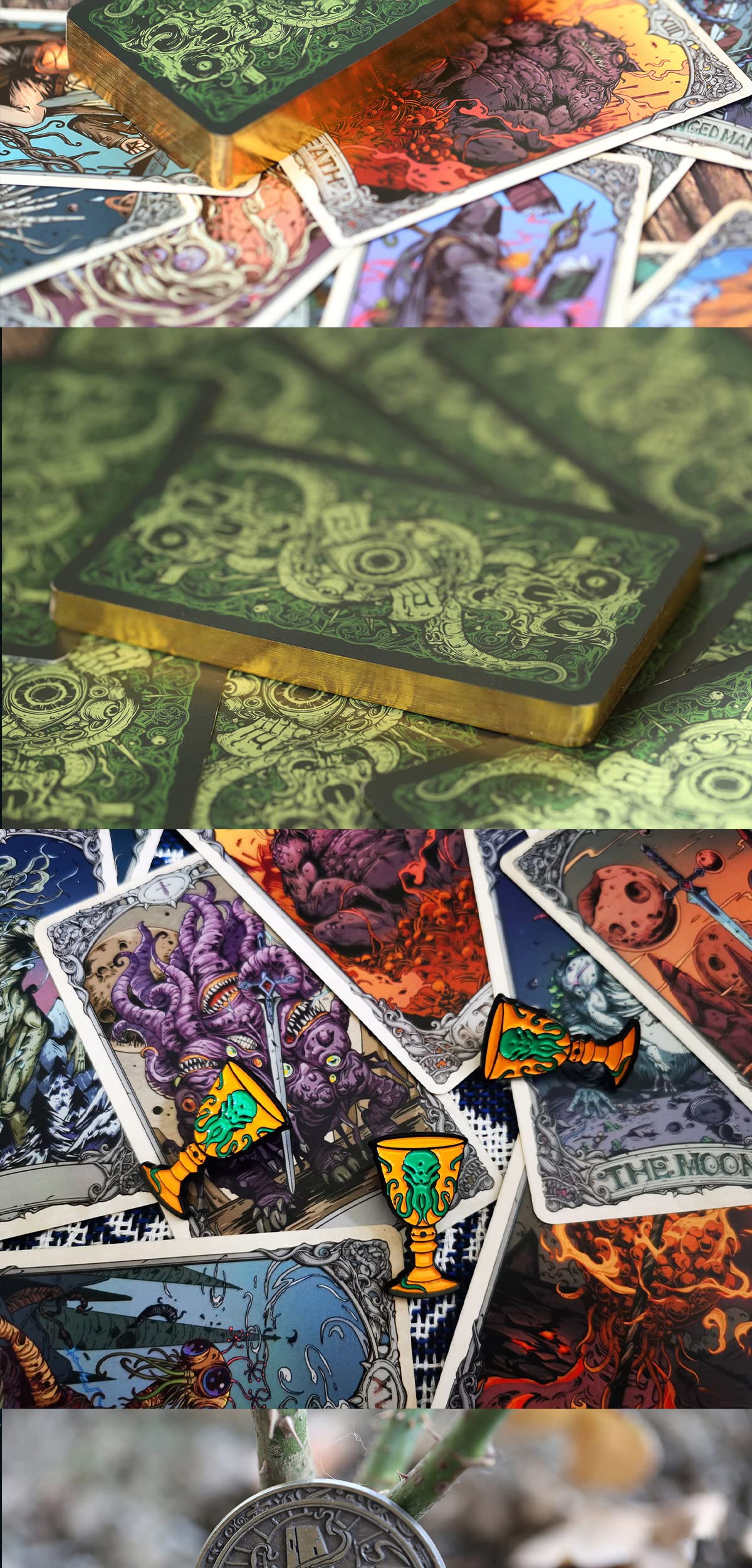 Cthulhu Poker Cards Collection Playing Cards Rare Limited Poker Cards Gift for Men or Women, Great for Cardistry,Card Games and Party (Playing Cards)