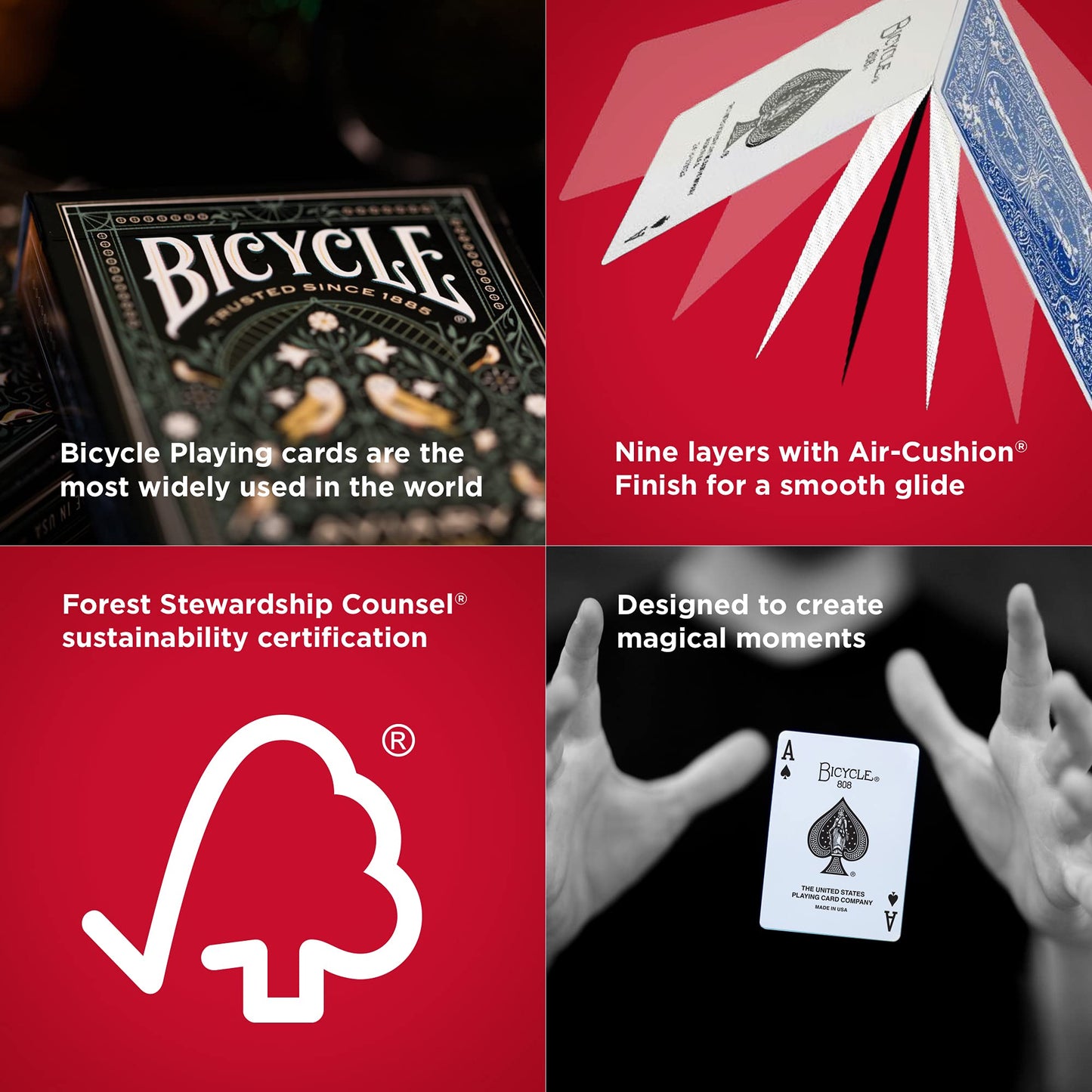 Bicycle Sea King Playing Cards, Standard Index, Poker Cards, Premium Playing Cards, Unique Playing Cards, 1 Deck