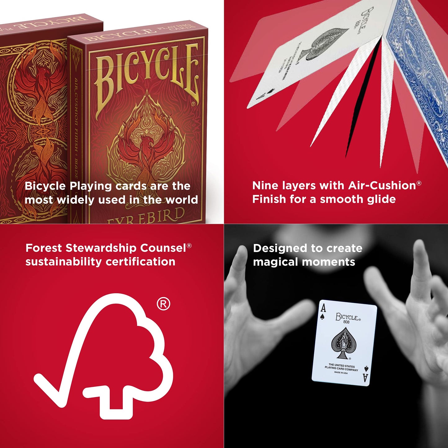 Bicycle Sea King Playing Cards, Standard Index, Poker Cards, Premium Playing Cards, Unique Playing Cards, 1 Deck
