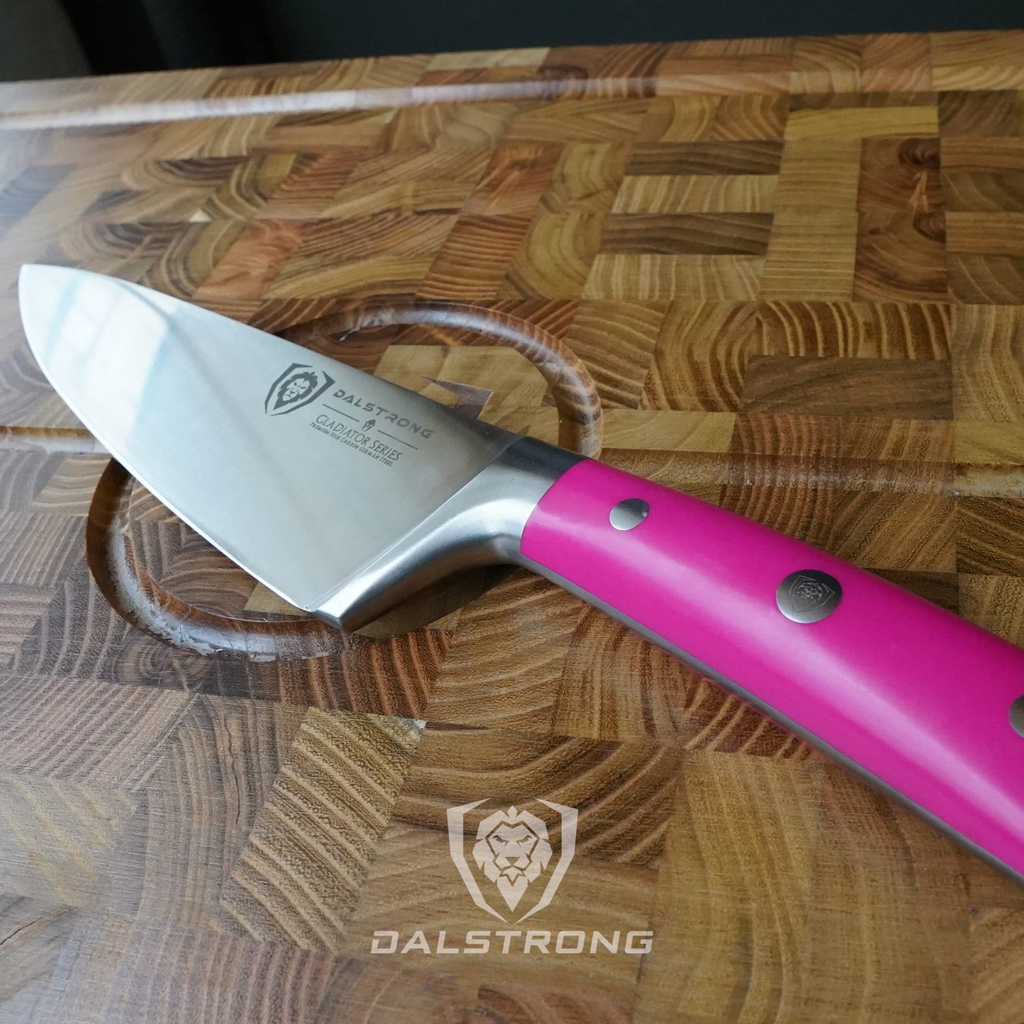 DALSTRONG Chef Knife - 8 inch Blade - Gladiator Series ELITE - Forged HC German Steel Chef's Knife - Razor Sharp Kitchen Knife - Professional Full Tang Knife - Black G10 Handle - Sheath -NSF Certified
