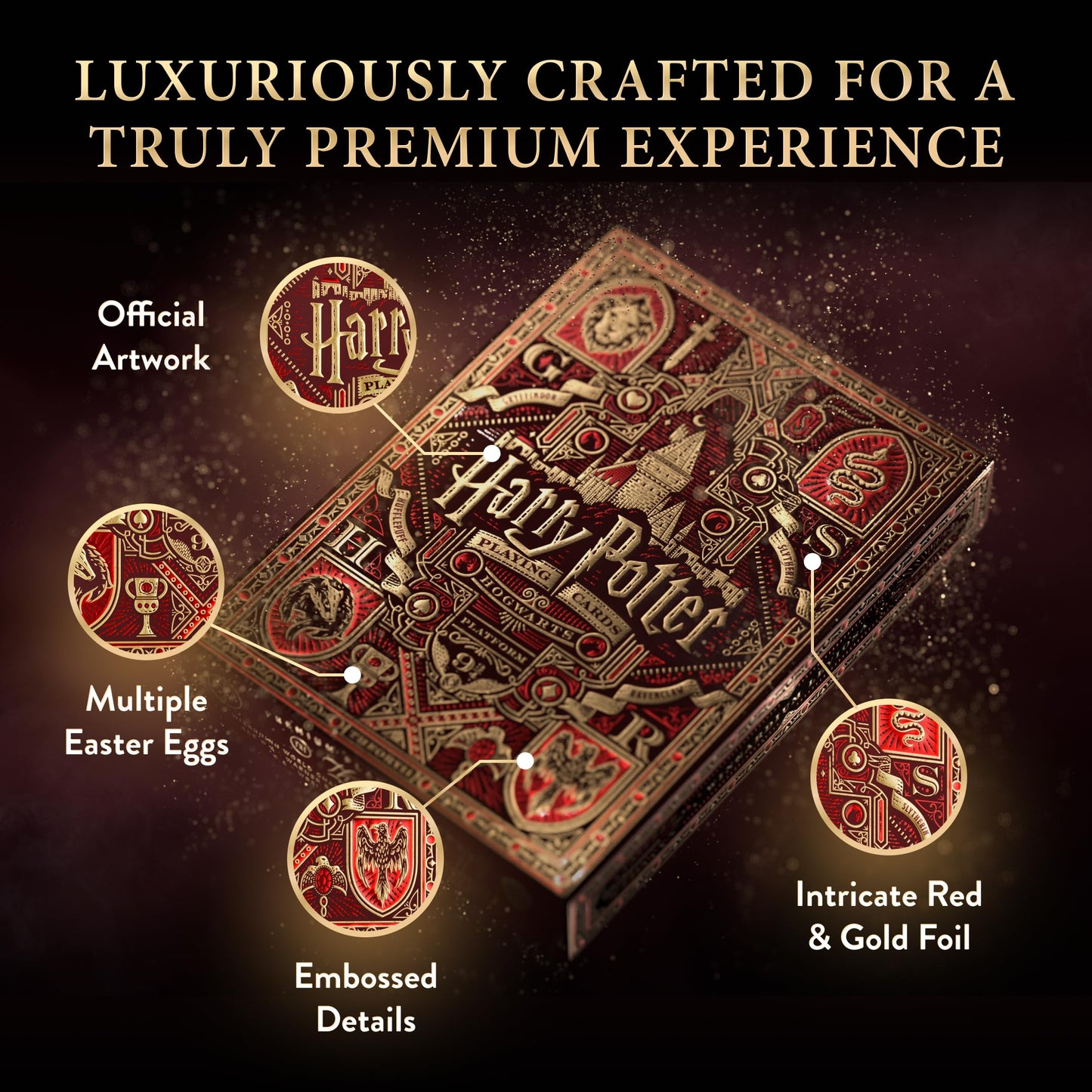 theory11 Harry Potter Playing Cards - Blue (Ravenclaw)