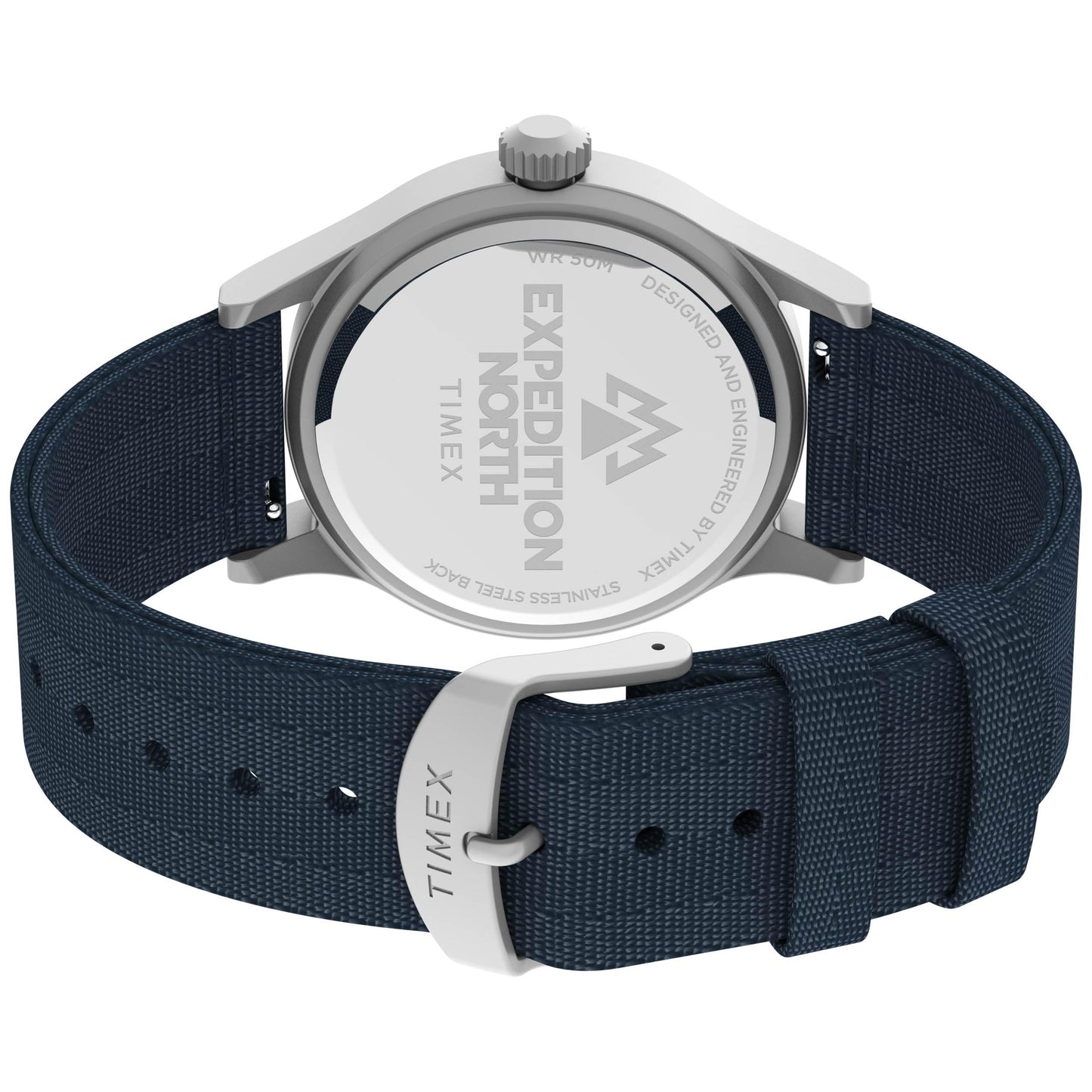 Timex Men's Expedition North Sierra 40mm Watch - Black Strap Green Dial Silver-Tone Case