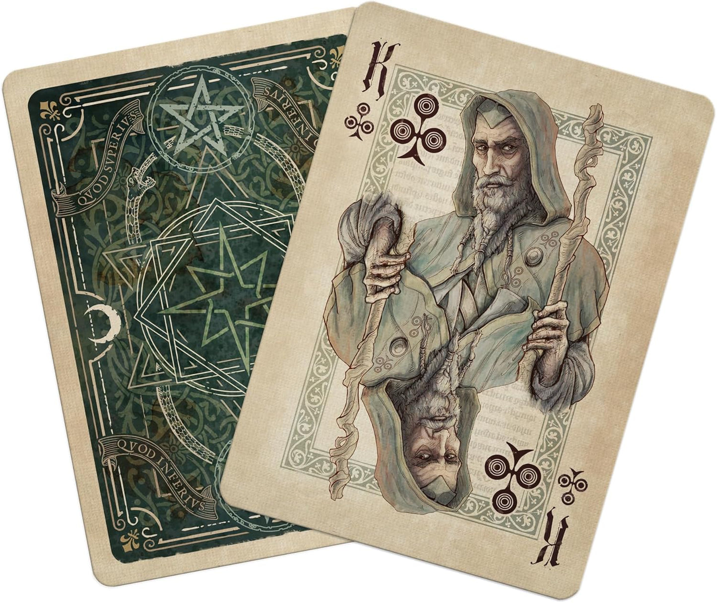 Bicycle Wizards, Witches & Warlocks Playing Cards | Magical Collectible Deck | Premium Quality Cards