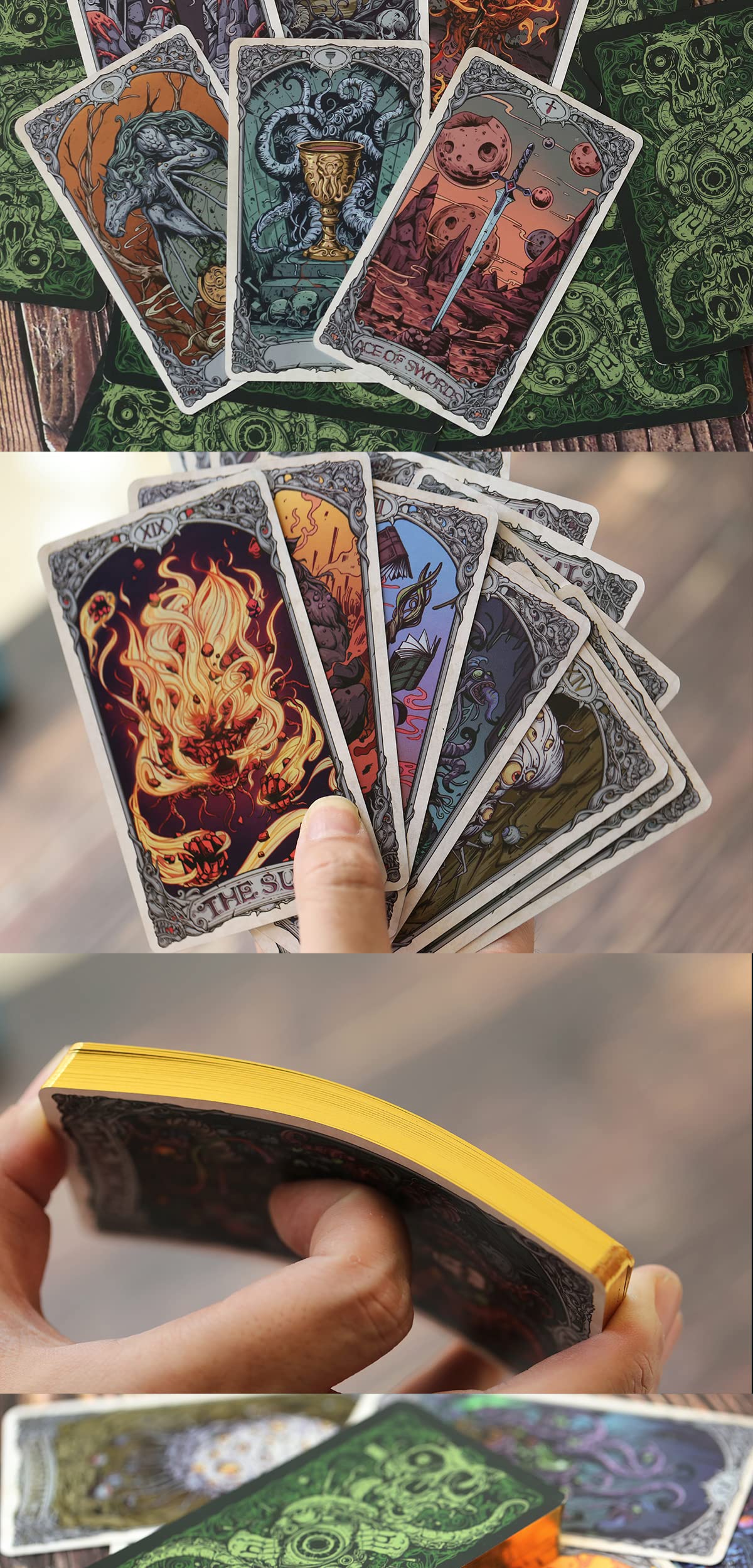 Cthulhu Poker Cards Collection Playing Cards Rare Limited Poker Cards Gift for Men or Women, Great for Cardistry,Card Games and Party (Playing Cards)