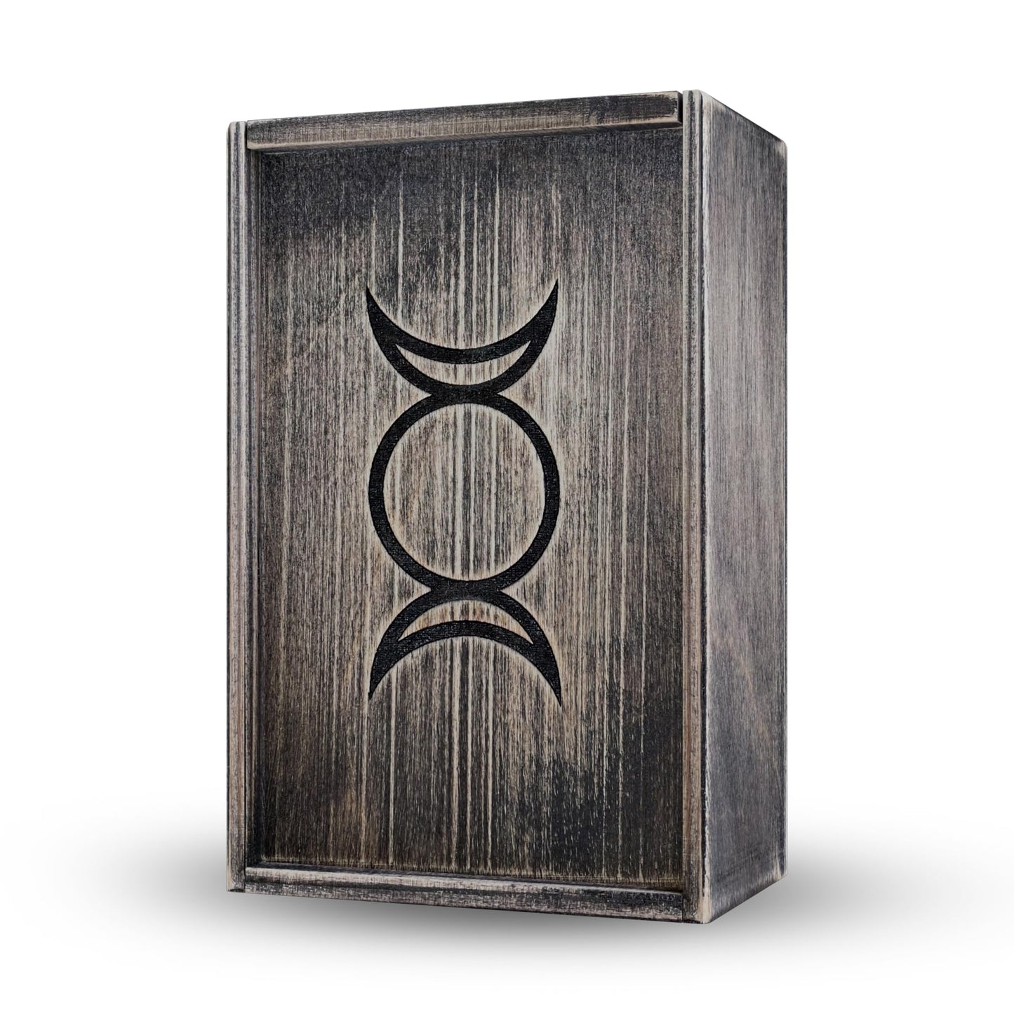 CRAFTERIAN Set of Lost Soul Tarot Cards with Dark Wooden Box, 78 Tarot Deck, Original Tarot Cards for Beginners and Experts with Guide Book.