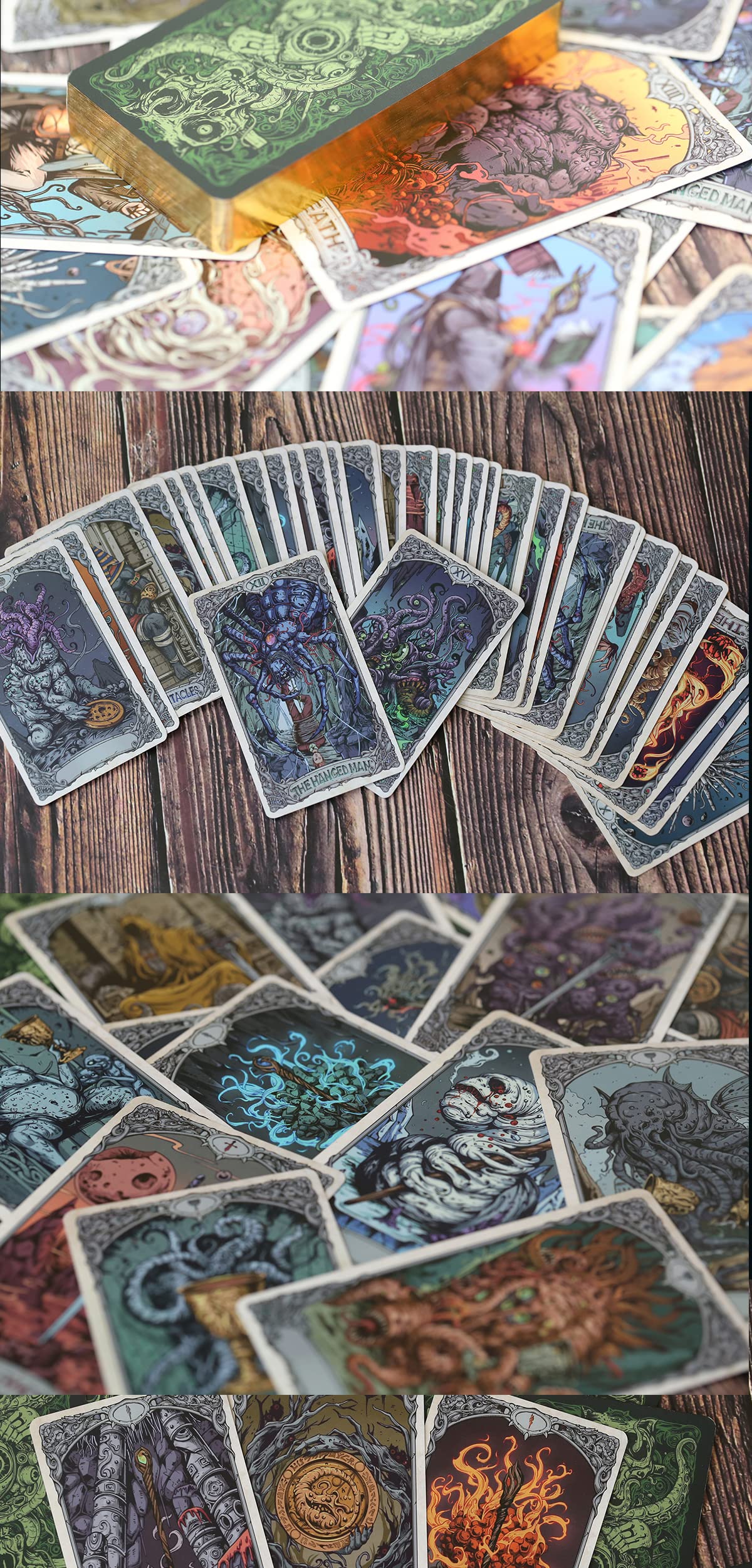 Cthulhu Poker Cards Collection Playing Cards Rare Limited Poker Cards Gift for Men or Women, Great for Cardistry,Card Games and Party (Playing Cards)
