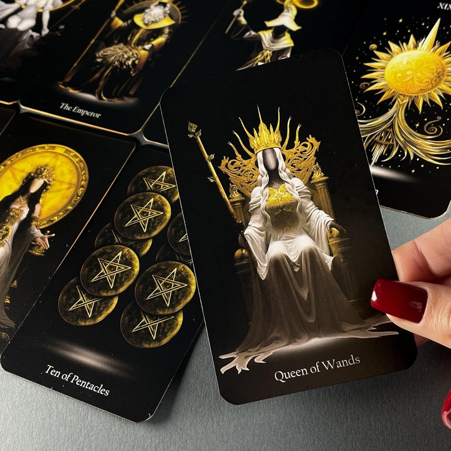 Tarot Cards, 78 Tarot Deck with Gold Edges, OriginalLost Soul Tarot Cards for Beginners and Experts with Guide Book and Gift Bag, Fortune Telling Game, Divination Tools for All Skill Levels.
