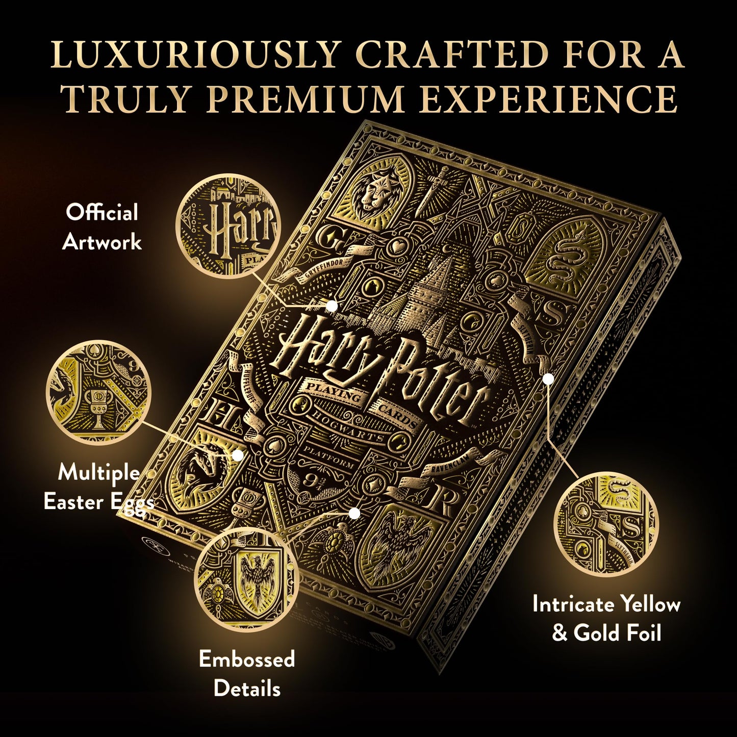 theory11 Harry Potter Playing Cards - Blue (Ravenclaw)