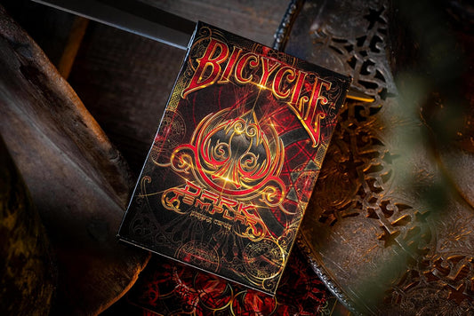 Bicycle Dark Templar Knights Red Playing Cards Decks Poker Kids, Adults Gift Item
