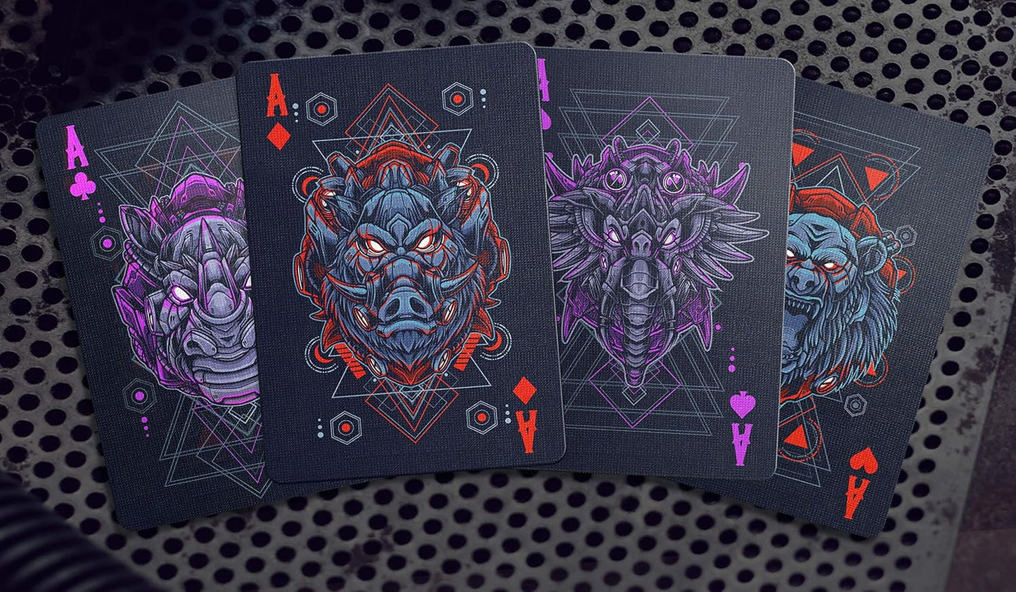 Mecha Beasts Playing Cards by Gent Supply