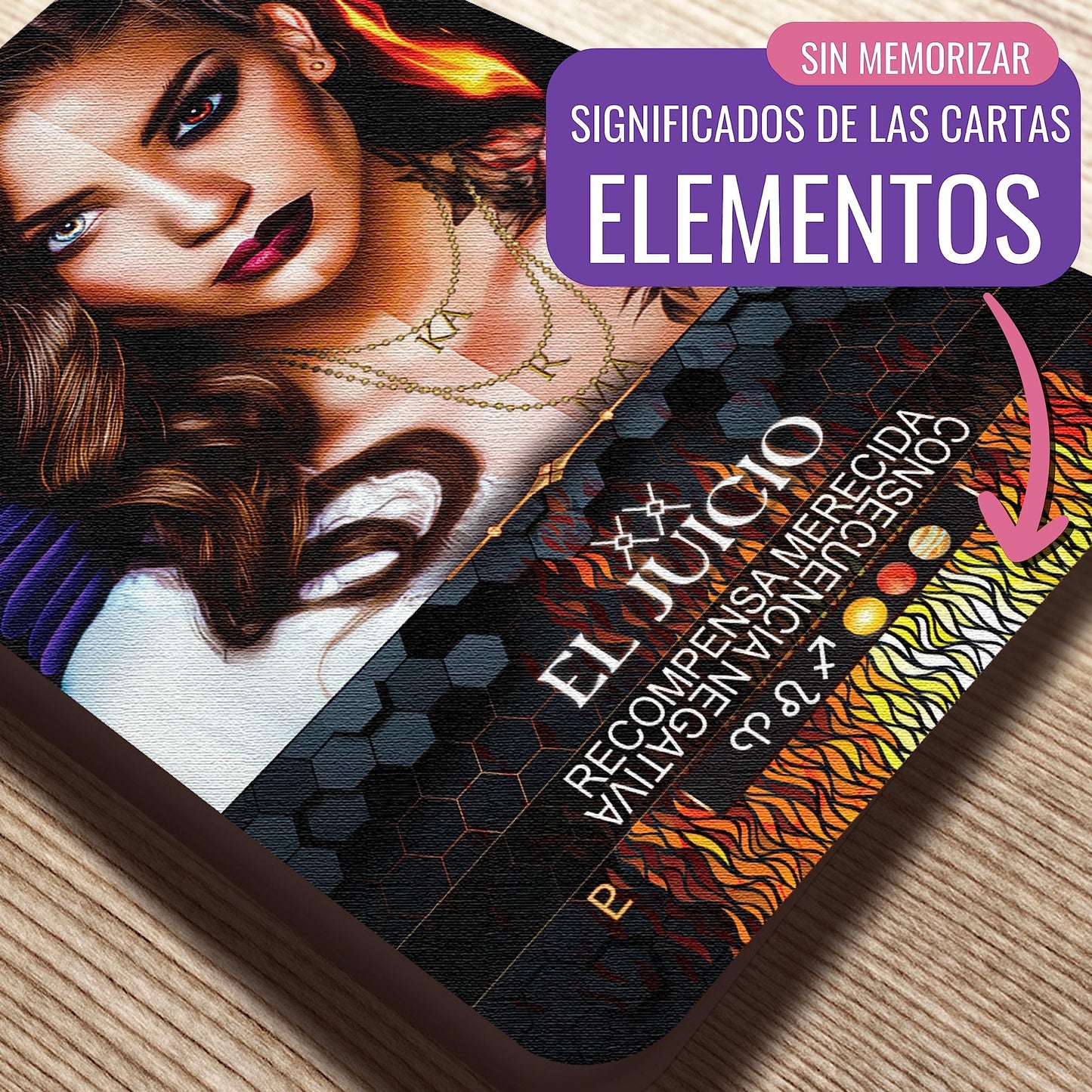 Star Kissed Tarot Deck - 78 Tarot Cards with Meanings, Best Tarot Spiritual Tool, w/ Astrology, Zodiac, Keywords, Elements & Reversed Meanings - Includes Online Tarot Training & Certified Master Exam